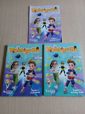 Hobbyville Junior A Teacher Books new, SuperCourse pack