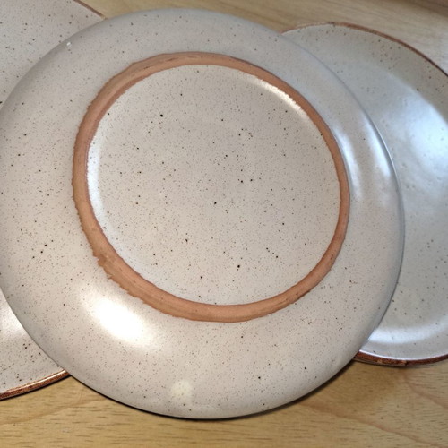 Pizza plates heat resistant new, pack of 4, neutral color, 20cm
