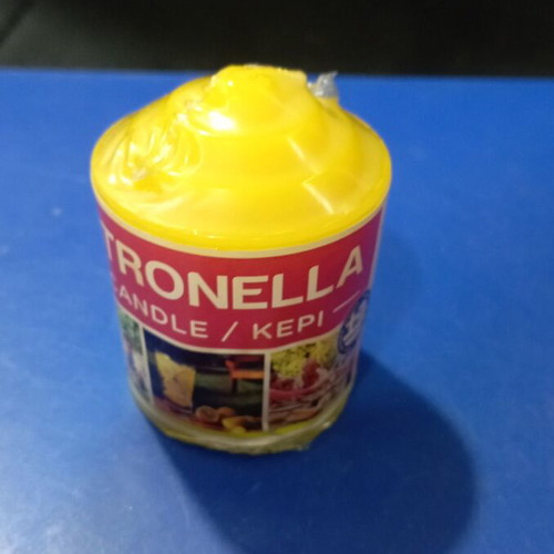 Κερί με λάδι citronela καινούργιο, λοτ 5 τεμάχια