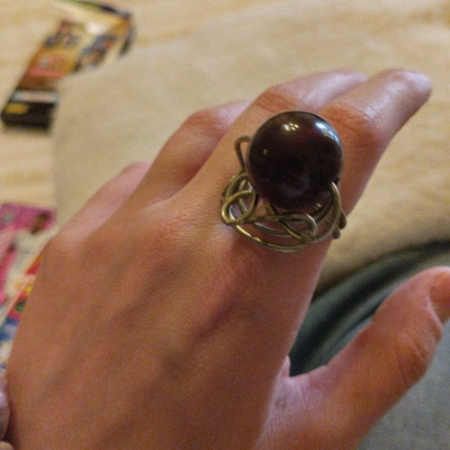 Ring unique handmade used y2k