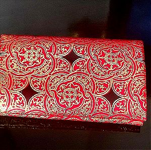 Εντυπωσιακο vintage δερματινο πορτοφόλι από Αίγυπτο