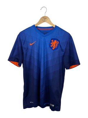 Футболна фланелка Нидерландия 2014-15 Nike като ново, размер L, синя