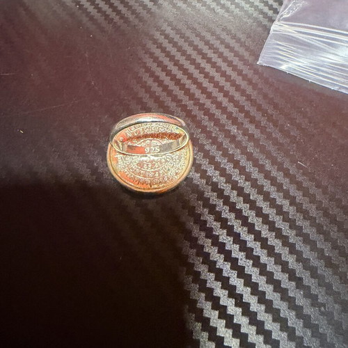 Silver 925 ring with Phaistos Disc used