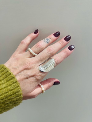 Δαχτυλίδι με μαργαριτάρια γλυκού νερού Cupid Studio καινούργιο