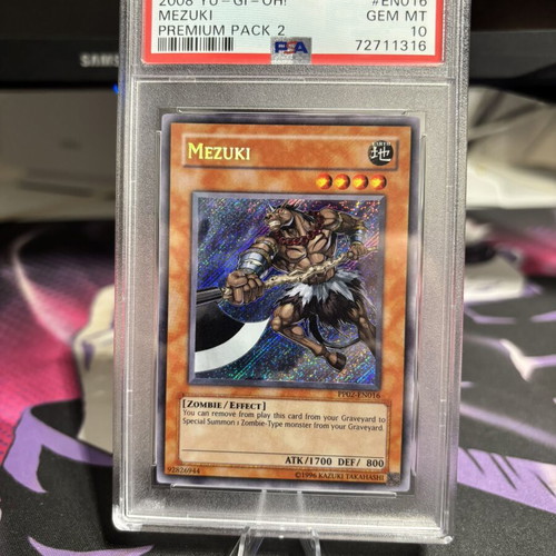 yugioh card mezuki DUSA-EN064 Ultra Rare 1st Edition NM Special Summon that target. Yugioh Card "Mezuki" TRC1-KR019 Korean
