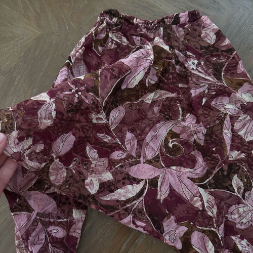 Children's Floral Salvari Pants like new, size 98 cm, purple
