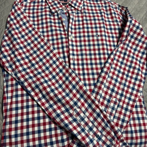 Tommy Hilfiger shirt new, size M, white and red