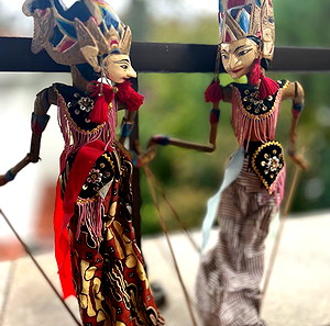 Κούκλες (2) Wayang παραδοσιακές Ινδονησίας