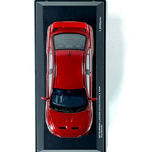 Mitsubishi Lancer Evolution X GSR 1:43 Diecast Model Red Metallic