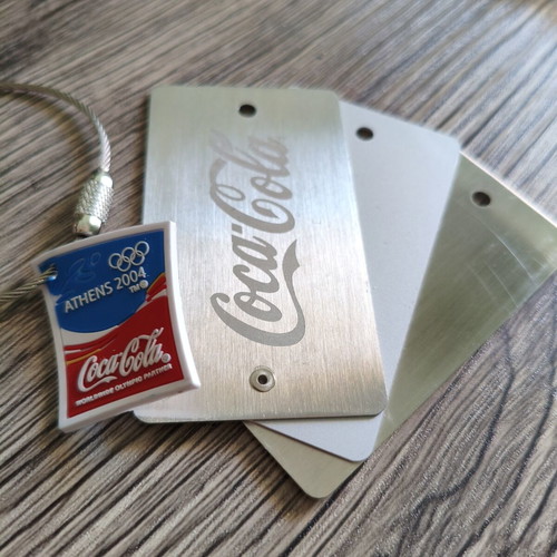 Luggage Tag Athens 2004 Coca-Cola collectible, like new