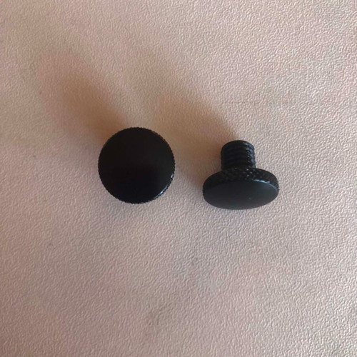 Pair of M8x1.25 CNC aluminum bolts for mirror mounting