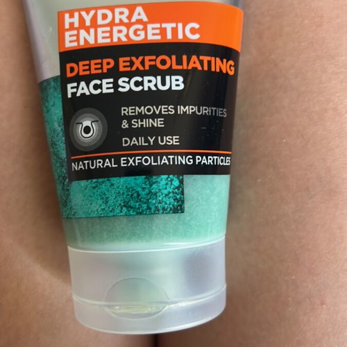 L'Oréal Men Expert Hydra Energetic Face Scrub unused, men's