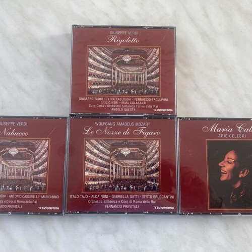 Opera CDs new, pack of 13 double discs, classical music