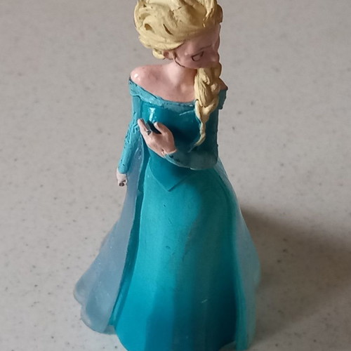 Frozen figure used, height 12 cm
