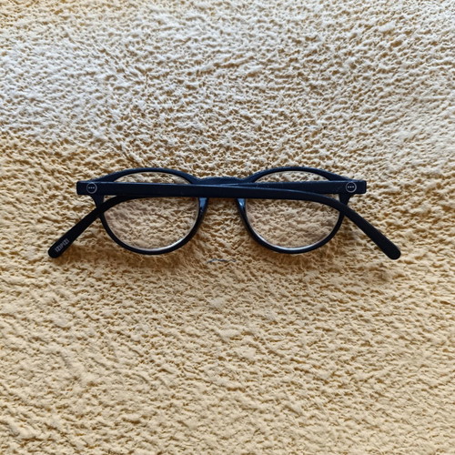 Reading Glasses +3.00 used, metal, black, 60mm distance