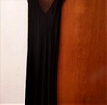  Μαύρο maxi φόρεμα