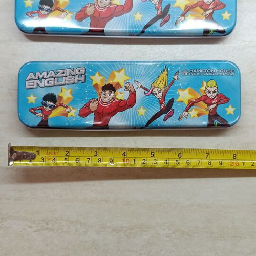 Metal pencil cases used, set of 2 Hamilton House