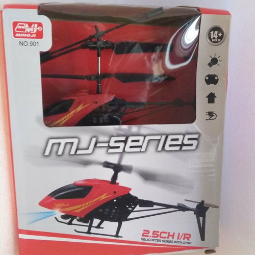 Mini RC High Speed Remote Control Helicopter with LED Lights like new