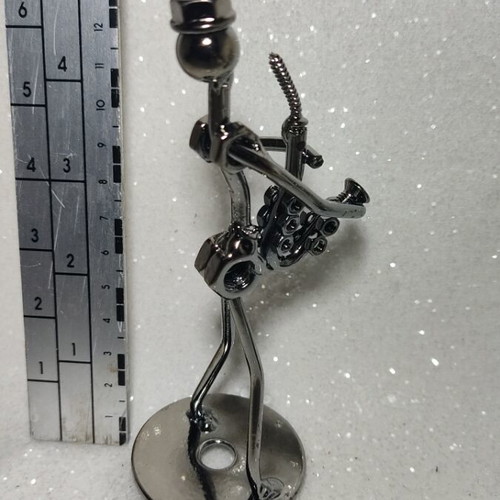 Handmade metal decorative figure