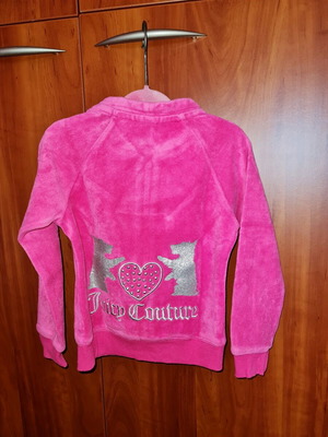 Σετ φόρμα Juicy Couture 3 ετών φούξια βελουτέ σαν καινούργιο
