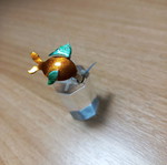 Silver ring size 55 new