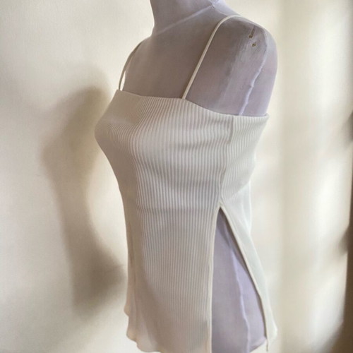 Zara top new, size L, beige
