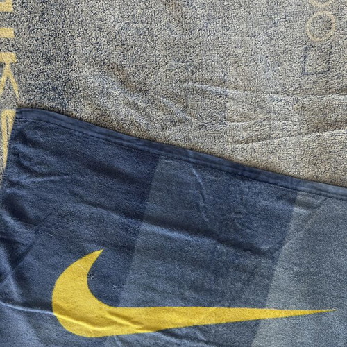 Nike beach towel used