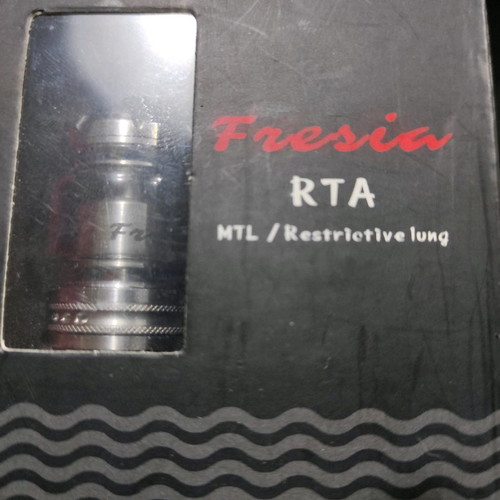 Damn Vape Fresia RTA 3.5ml 22mm used, stainless steel