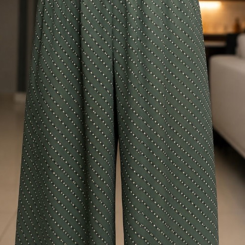 Hemithea wide satin pants small medium like new