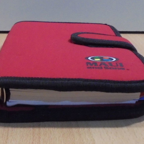 Maui & Sons red agenda new with factory marks