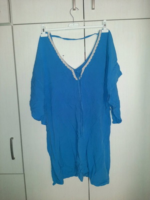 Blue tunic used size XL