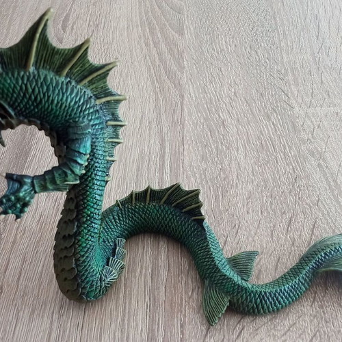 Plastoy Sea Monster figure like new