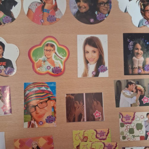 Patty/Patito Feo collectible stickers set of 23, new