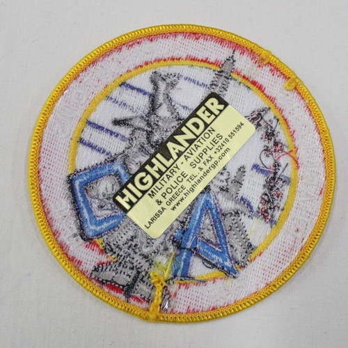 Embroidered patch for 40 years of service of F-4 Phantom II aircraft like new