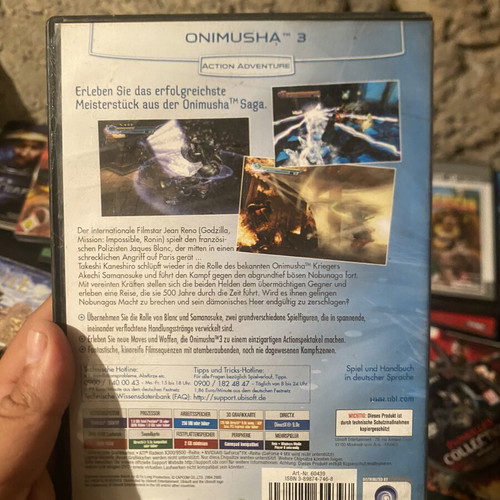 Onimusha 3 PC game like new