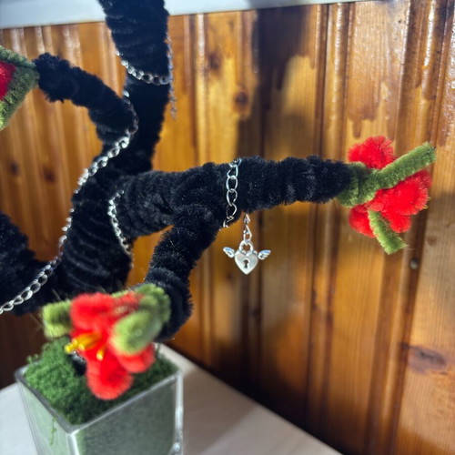 Bonsai blossom tree handmade, new