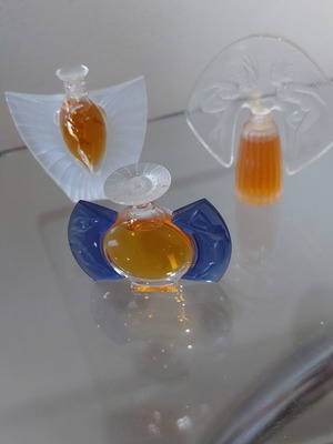 Lalique Ultimate Collection Les Introuvables Mini Perfume Set like new