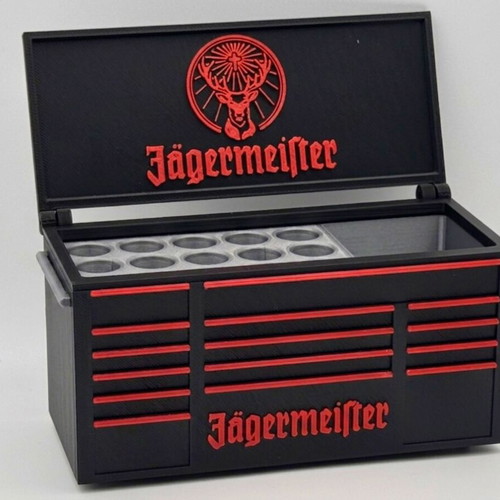 Jagermeister organizer pen holder pencil
