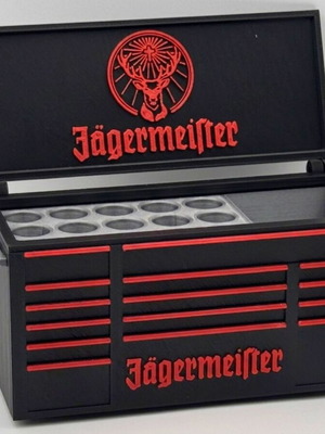 Jagermeister organizer pen holder pencil