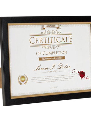 Decorative A4 photo frames pack of 5 new