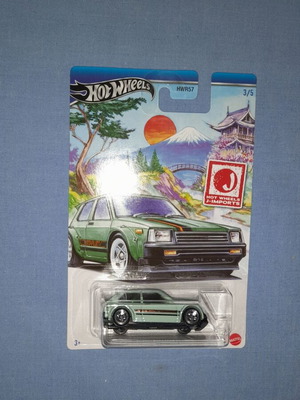 Hot Wheels J-Imports 91 Toyota Starlet KP61 νέο