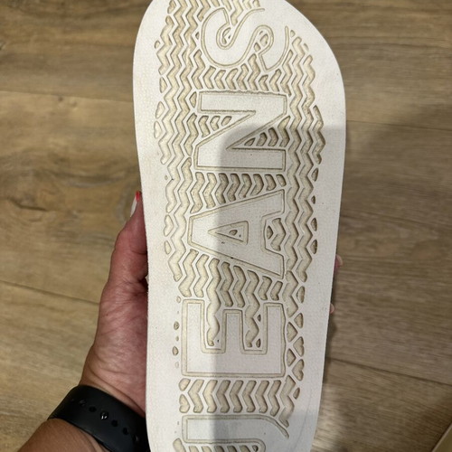 Tommy Jeans white slippers size 42