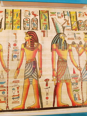 Tutankhamun Egyptian Papyrus new, authentic from Egypt