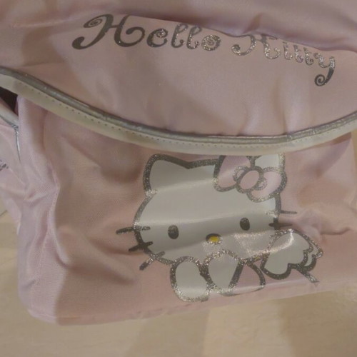 Brevi Hello Kitty table feeding chair new, pink for girl