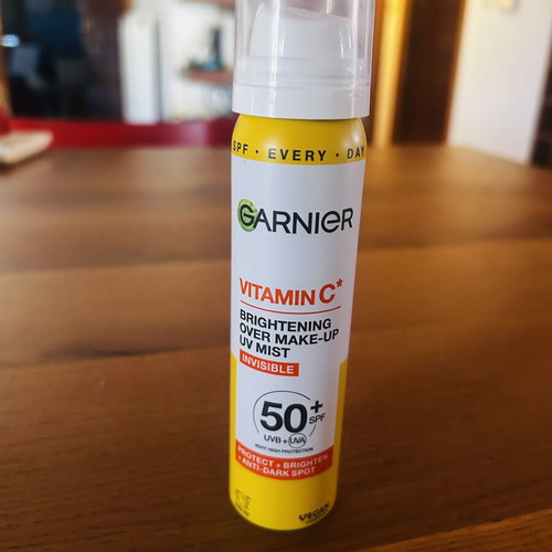 Garnier Over Make-Up Mist 50+ SPF new