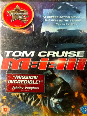 Mission Impossible 3 DVD καινούργιο, ταινία δράσης με Tom Cruise