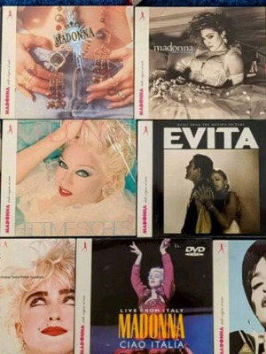 Madonna Italian Box Set νέα σπάνια συλλογή 9 CDs και 2 DVDs