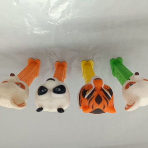 Pez Kung Fu Panda figures used, set