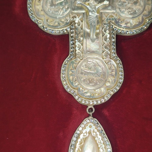 Epistithios Hieratic Cross handmade, like new