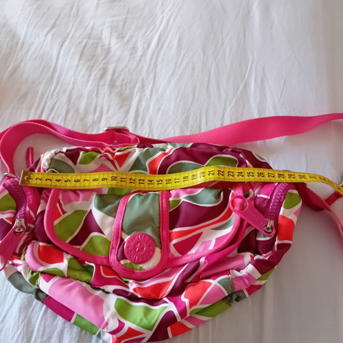 Kipling Vintage Crossbody Bag like new, multicolor psychedelic print